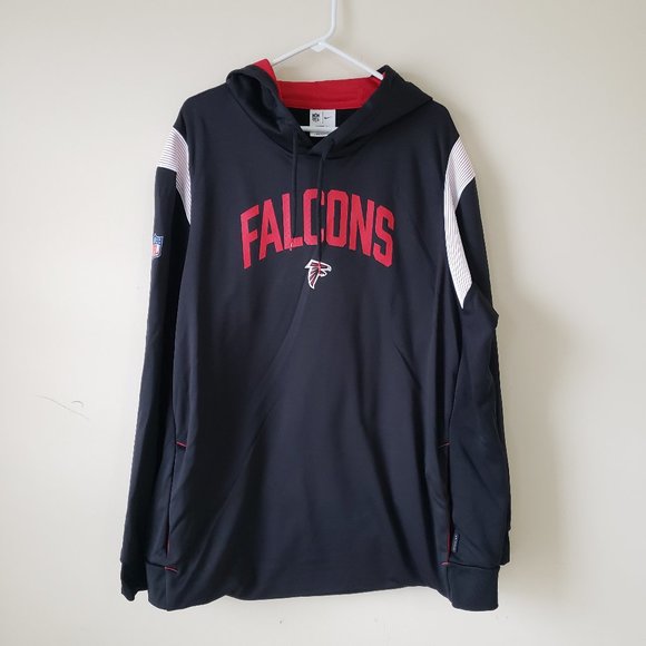 Nike Other - Nike Atlanta Falcons Therma Fit NFL Hoodie Sweatshirt Men's Size 3XL Black NWT